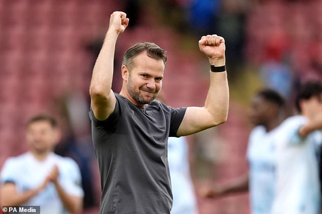 Plymouth manager Tom Cleverley was proud of his side´s display (Ben Whitley/PA)