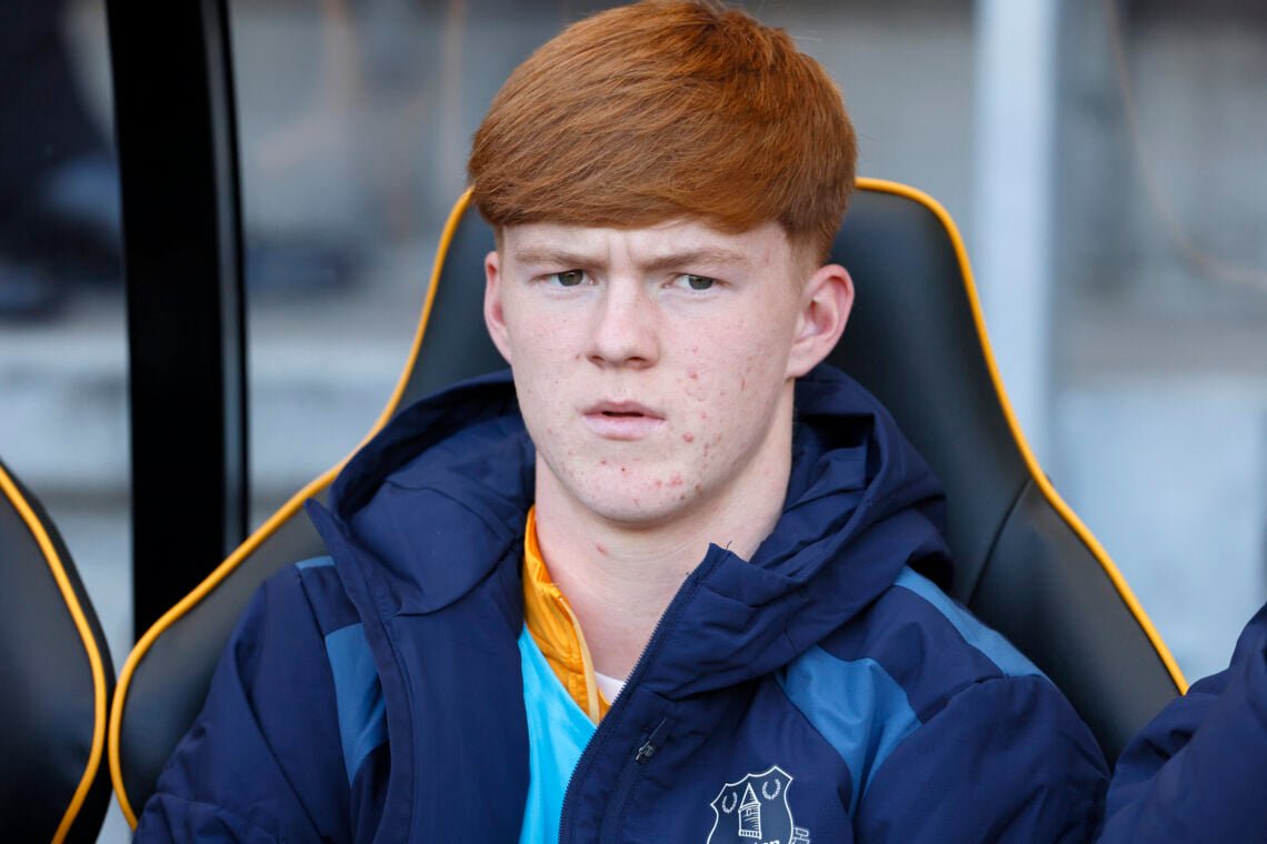 Everton striker Braiden Graham.