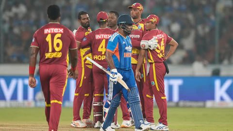 IND vs WI 4th T20I: Shai Hope के नाबाद शतक और Keemo Paul के पांच विकेट की बदौलत वेस्टइंडीज ने भारत को 24 रन से हराकर टी20 सीरीज में 2-2 से बराबरी की