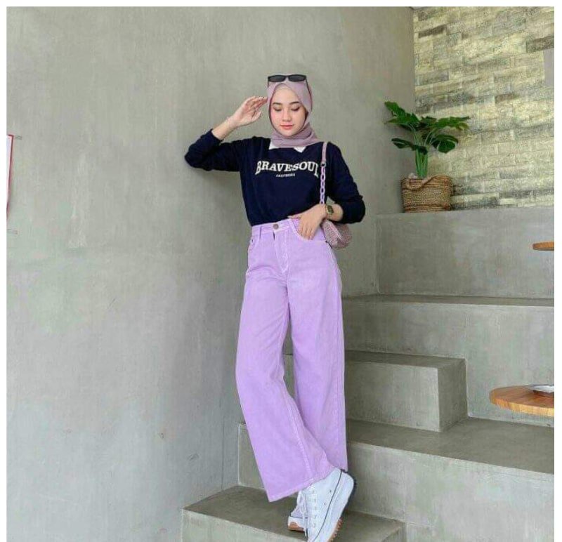 10 OOTD Celana Kulot Kekinian, Dijamin Keren