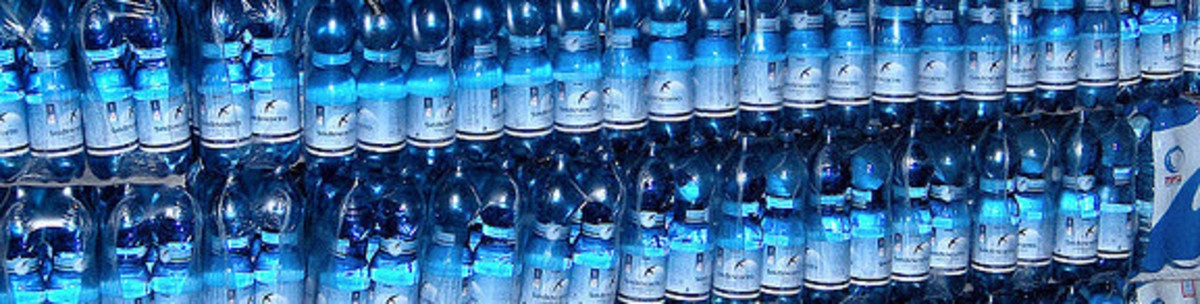 Bottled mineral water in different countries may have different TDS