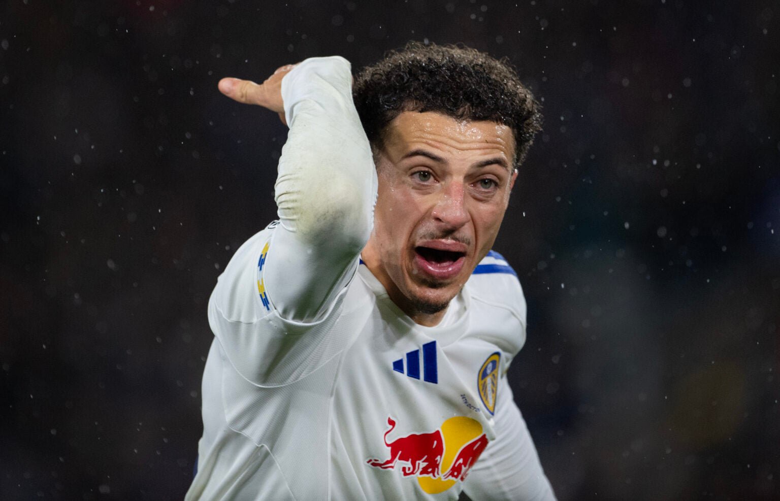 Ethan Ampadu in action for Leeds United