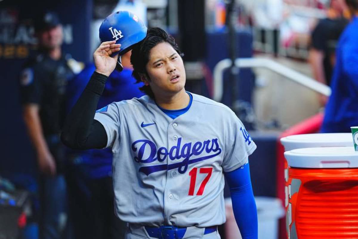 Shohei Ohtani,Dodgers Starting lineup Shohei Ohtani Oct.7,2026 – Baseball : MLB, Baseball Herren, USA National League Division Series Atlanta Braves vs. Los Angeles Dodgers Venue: Truist Park Cumberland, Georgia, USA PUBLICATIONxNOTxINxJPN aflo_354249835 YujixArakawax ©IMAGO/AFLOSPORT