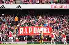 Arsenal fans honoured the victim on Saturday