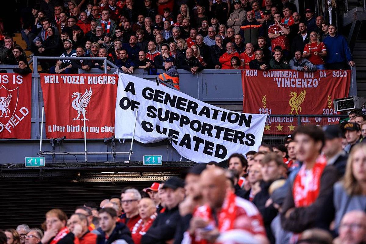 Liverpool fans have made their feelings clear
