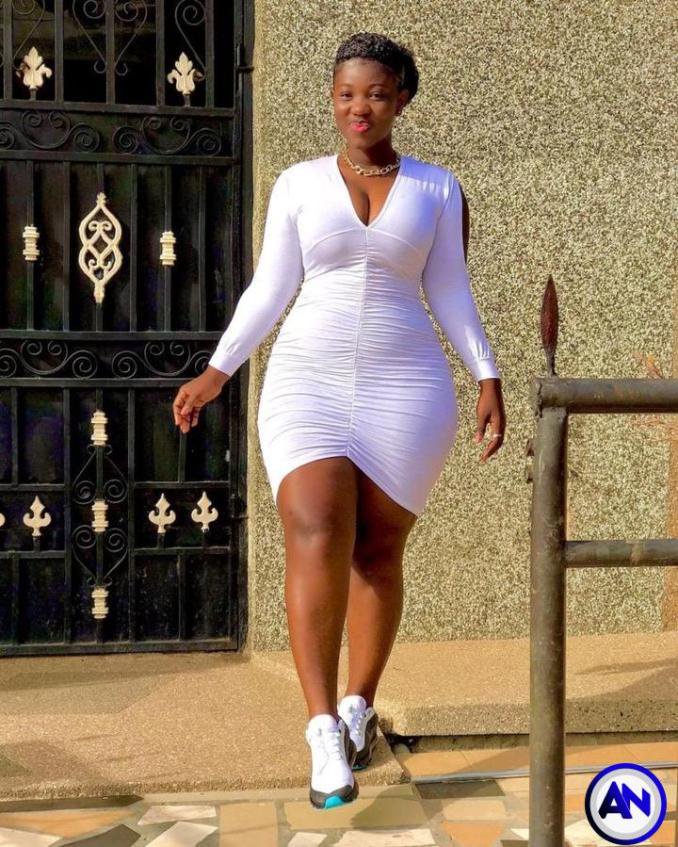 Reactions As Ghanaian Curvy Police Officer Serwaa Dufie Shows Beauty In New Photos, Frederick Nuetei