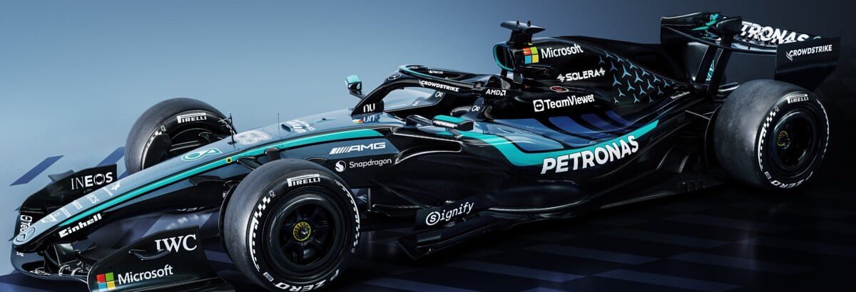 F1: Mercedes leva pintura azul para GP dos Estados Unidos