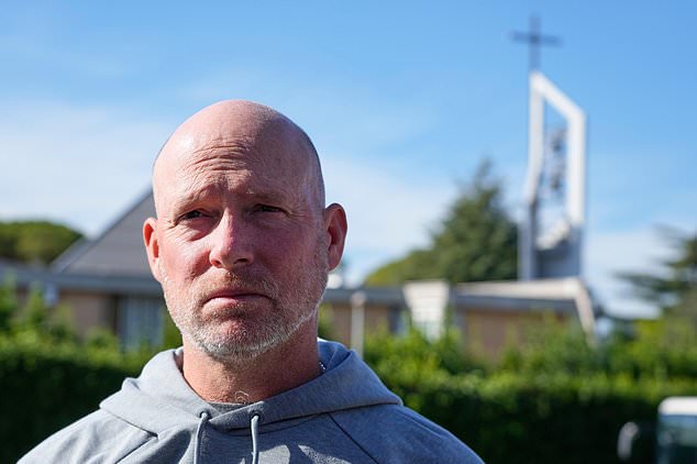 Villanova basketball team's coach Kevin Willard is interviewed prior to the start of the men's basketball team training session in Rome, Thursday, Oct. 29, 2026. (AP Photo/Gregorio Borgia)
