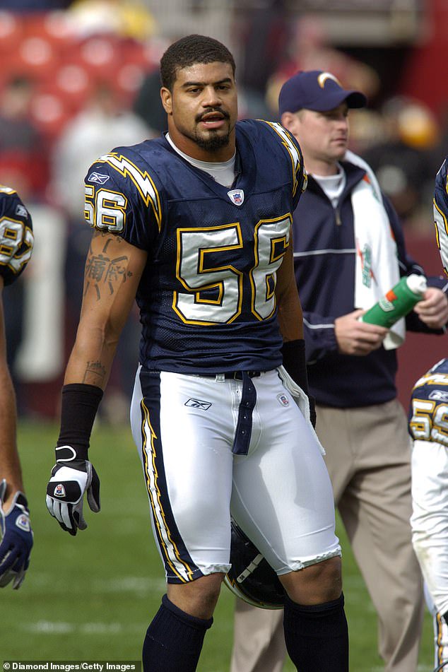 Merriman, who played for the Chargers in the past, maintains his innocence