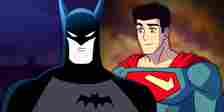 Batman and Superman in the animated series Batman_ Caped Crusader and My Adventures with Superman