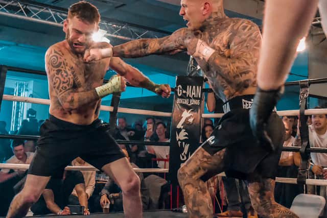 Stevie Devenport in action prior to his BKFC debut.