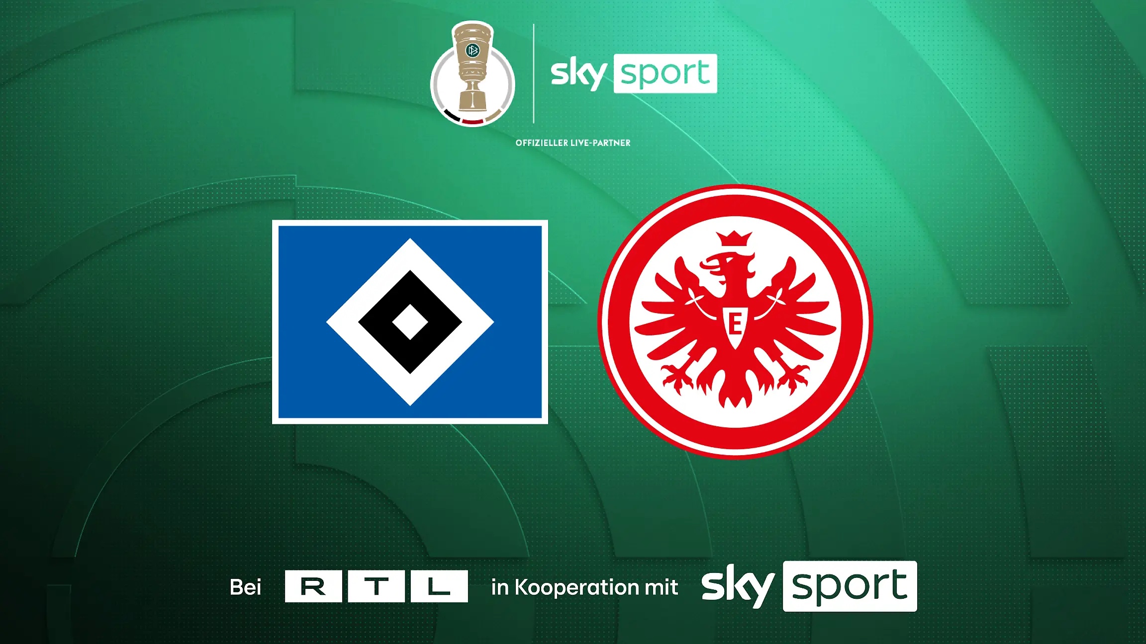 Hamburger SV gegen Eintracht Frankfurt auf RTL+ streamen