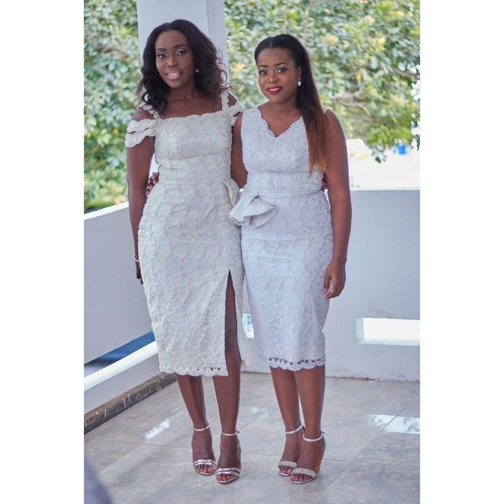 Here are some pictures of white fabric clothes designs for ladies (photos)