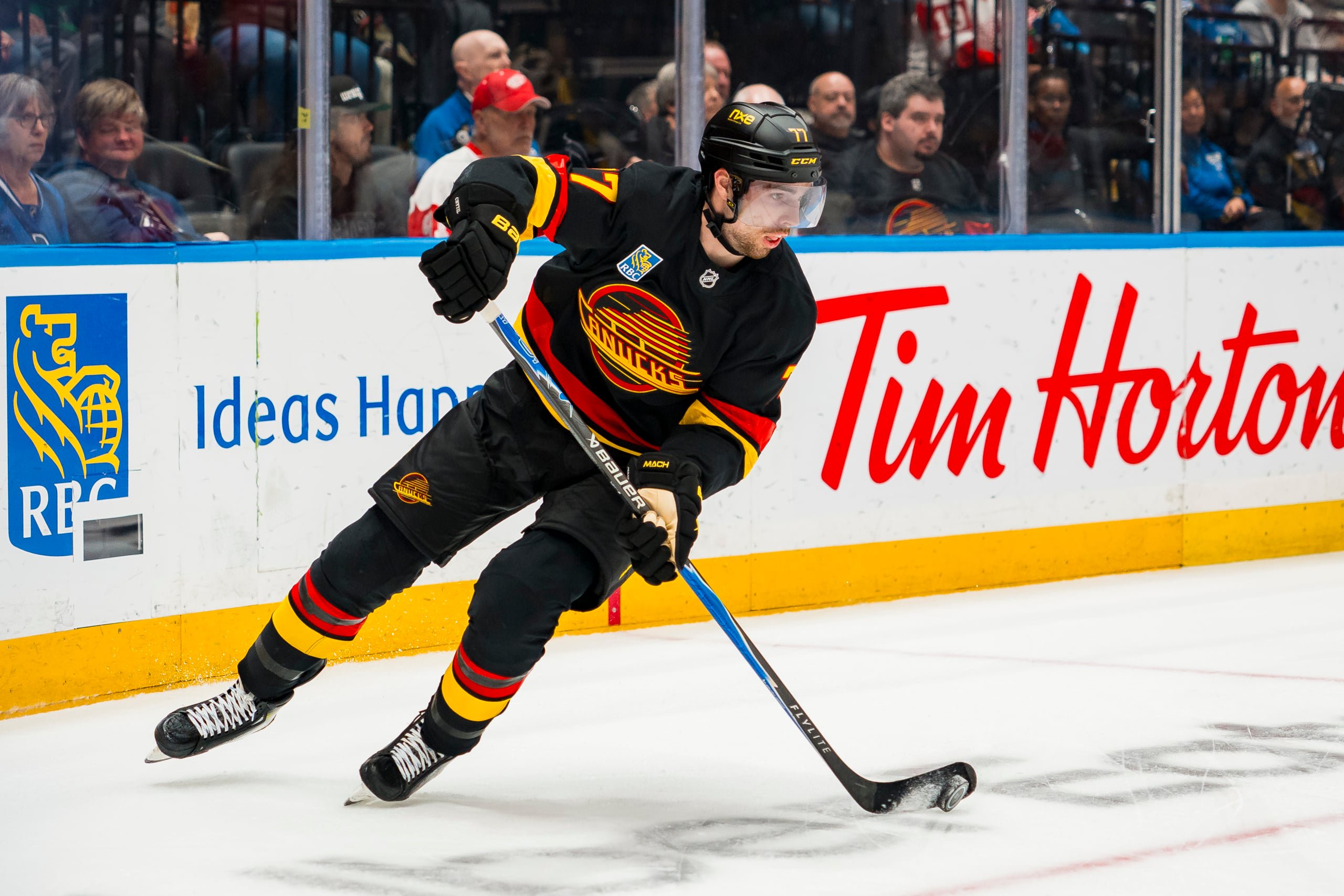 NHL: Detroit Red Wings at Vancouver Canucks