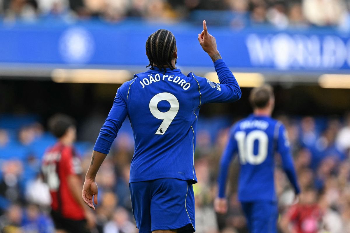 Chelsea forward Joao Pedro 