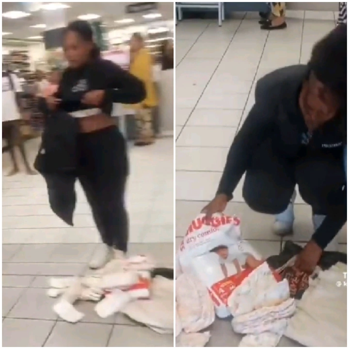 "Where is her Baby Daddy" woman exposed after she was caught red-handed stealing this. Watch video