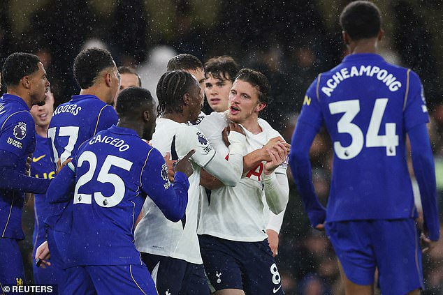 Conor Gallagher was a nuisance against his former club and Morgan Rogers was lucky to avoid a red card for kicking him