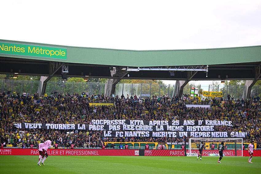 La Brigade Loire lors de FC Nantes - Reims
