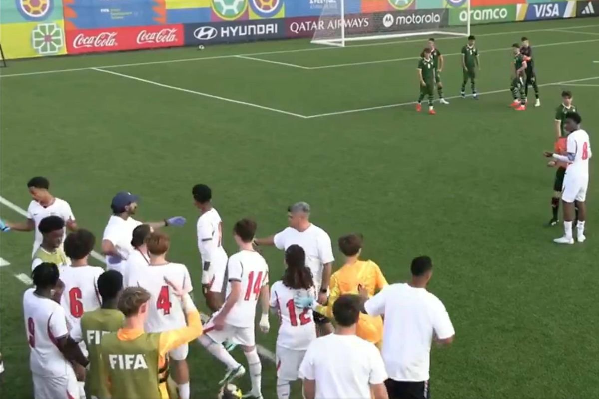 FIFA are investigating an allegation of racist abuse by a Republic of Ireland player that led to the abandonment of England's Under-15 World Cup match