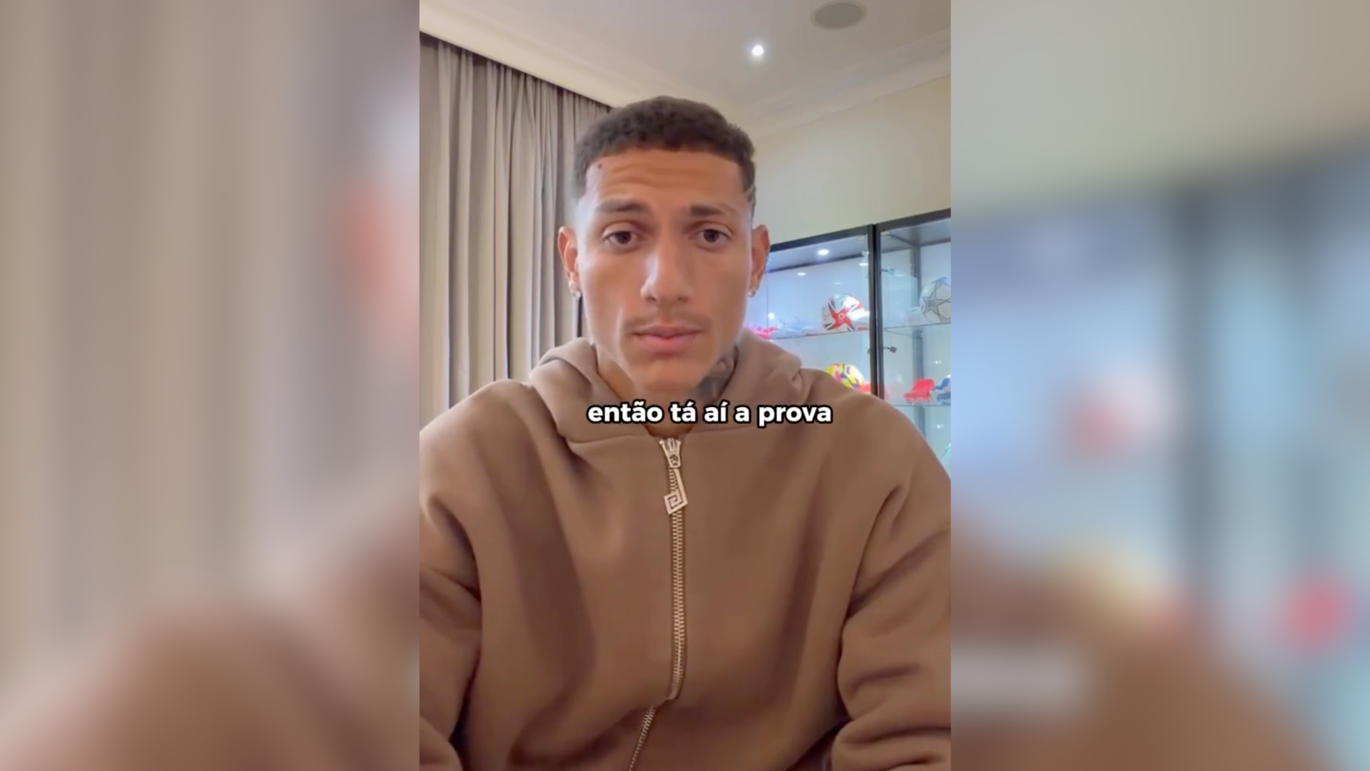 Richarlison divulga processos de disputa da ilha | Reprodução/Instagram/@richarlison