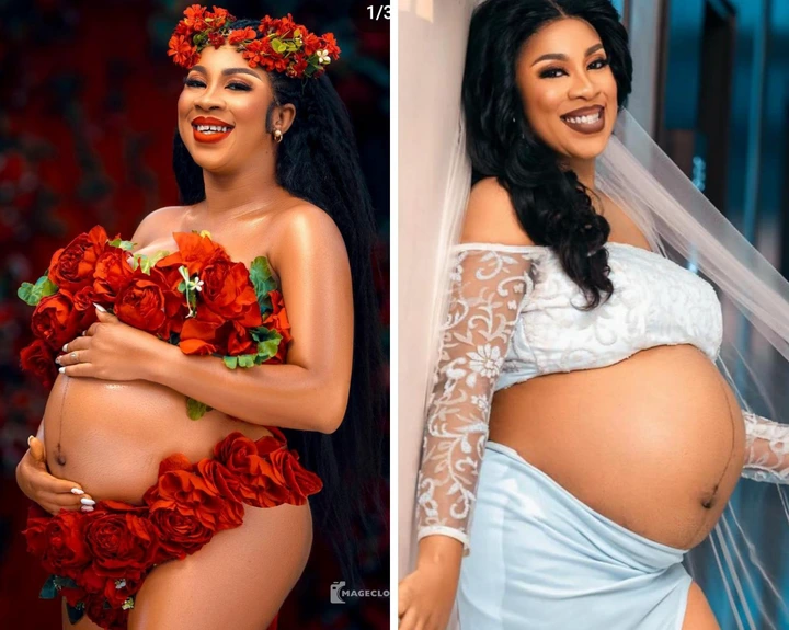 Nollywood Actress, Destiny Etiko Congratulates Her Friend Who Recently Welcomes New Baby