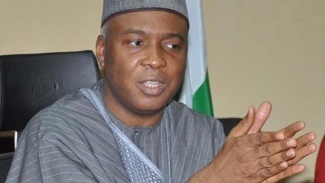 Former Senate President, Dr Bukola Saraki. 