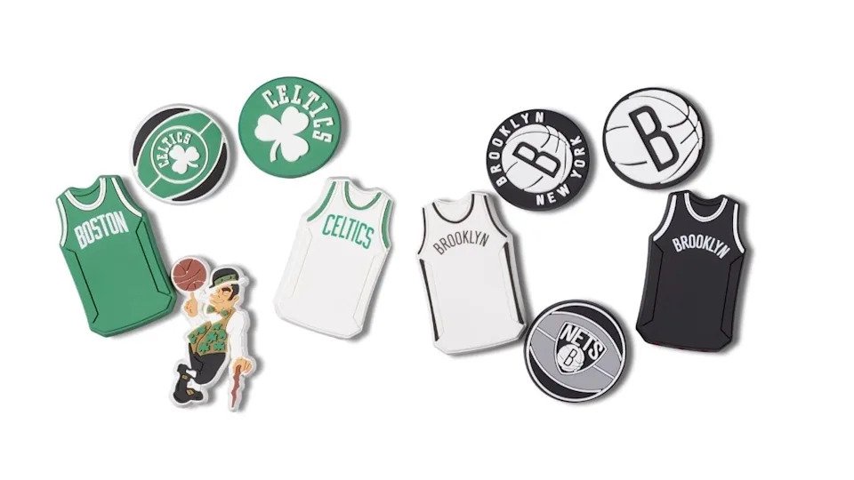 NBA x Crocs Crocband Collection Jibbitz ©Image Credit: Crocs