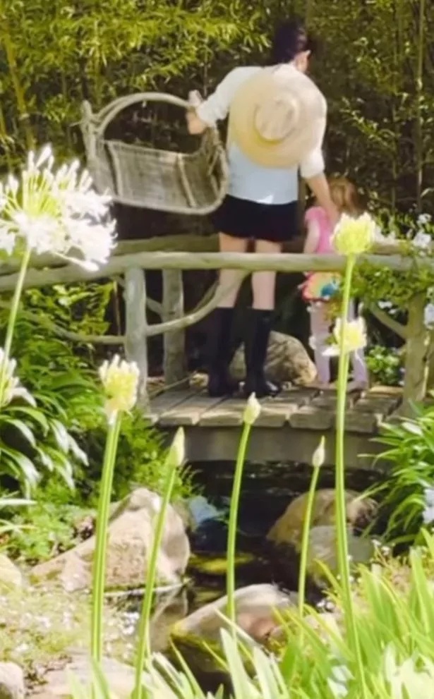 Meghan with daughter Princess Lilibet 