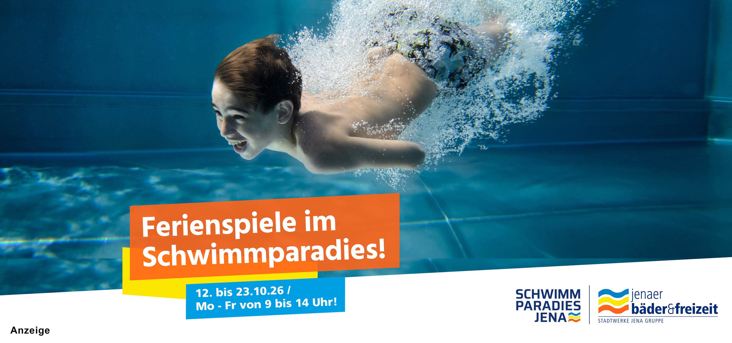 Jenaer Bäder - Ferienspiele Herbst 2026