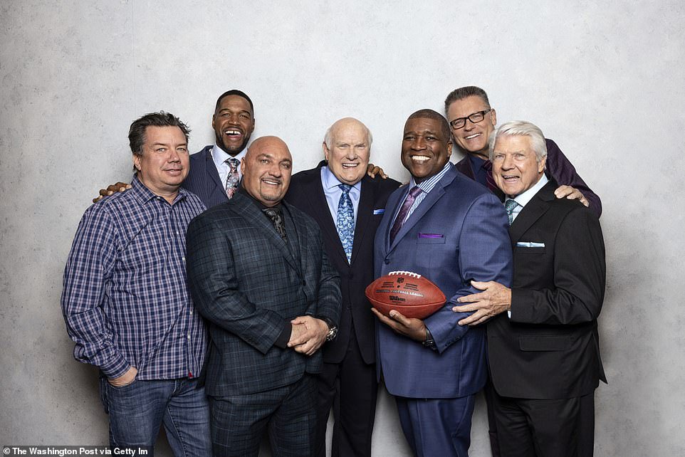But Bradshaw has admitted in an interview with Men's Health he thinks Fox will move him on once his contract expires after the Super Bowl in Las Vegas in February 2029. 'I am totally confident on the air, absolutely,' Bradshaw said. 'Supremely confident … I'm going through now what everybody that's in their 70s goes through. 'I'm 78. I just signed a two-year extension, and I'm pretty sure no matter how well I perform over the next two years, they're going to want to replace me.' He continued: 'I'm not going to announce my retirement, because in two years when we do the Super Bowl, after my contract is expiring, I don't want anybody to do a tribute. 'So I'm never going to say I'm going to retire. Because, look, they may say, "Hey, you're still doing a good job. We'll sign you for another year." That could easily happen. They're [expletive] into the wind if they think I'm gonna tell them I'm retiring.'