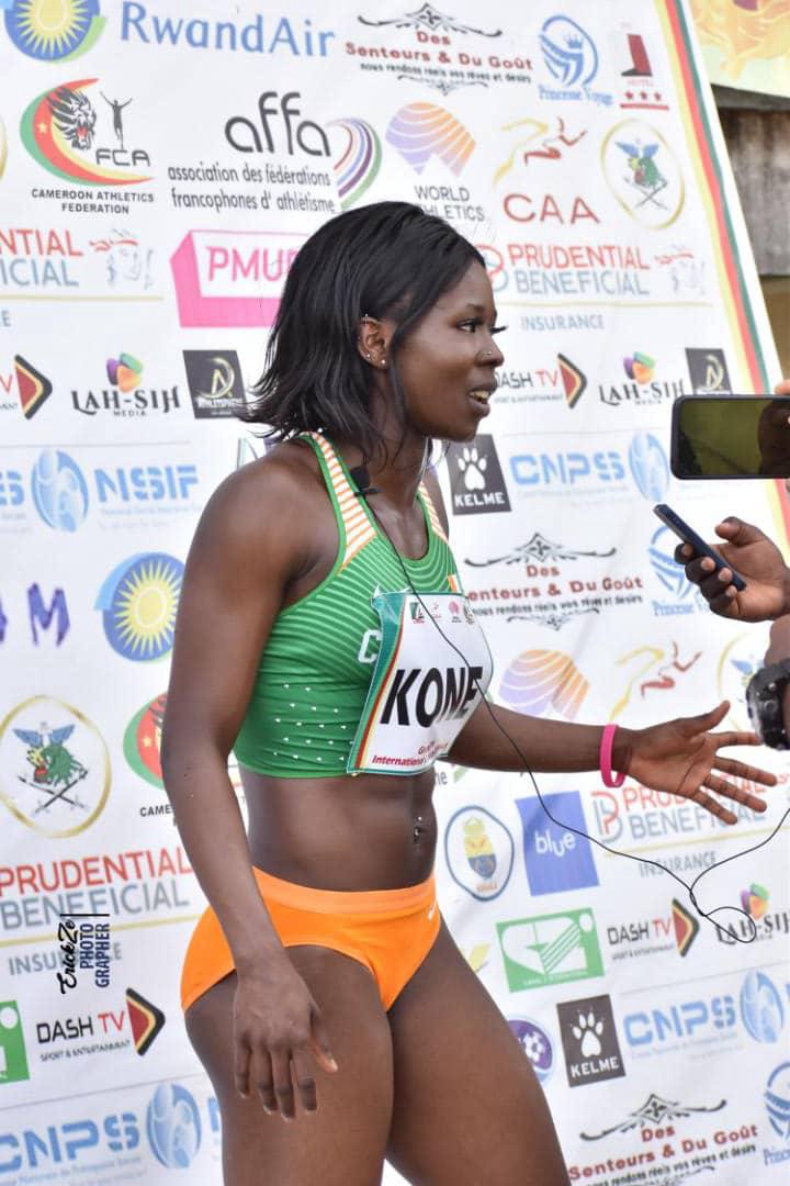 A la découverte de Koné Maboundou, un autre espoir du sprint féminin  Ivoirien