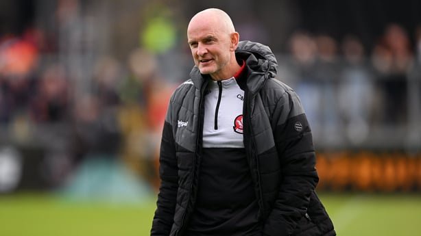 Derry manager Ciarán Meenagh