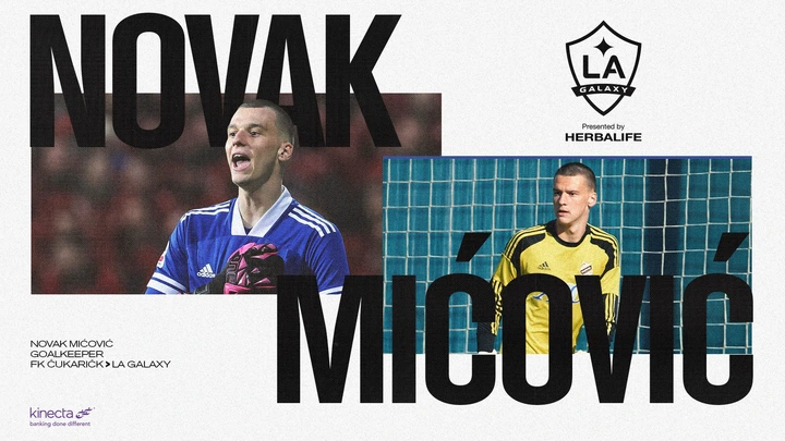 LA Galaxy Acquire Goalkeeper Novak Mićović on Loan from Serbian SuperLiga  Side FK Čukarički | LA Galaxy
