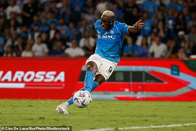 Osimhen's agent threatened legal action following videos on Napoli's TikTok account