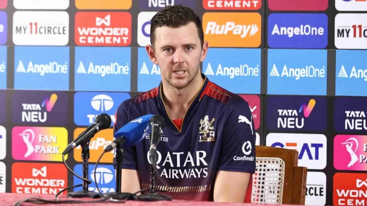 Josh Hazlewood of RCB