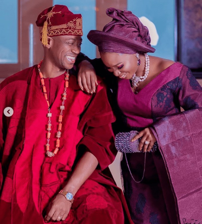 Lateef Adedimeji And Adebimpe Oyebade Release More Wedding Snaps