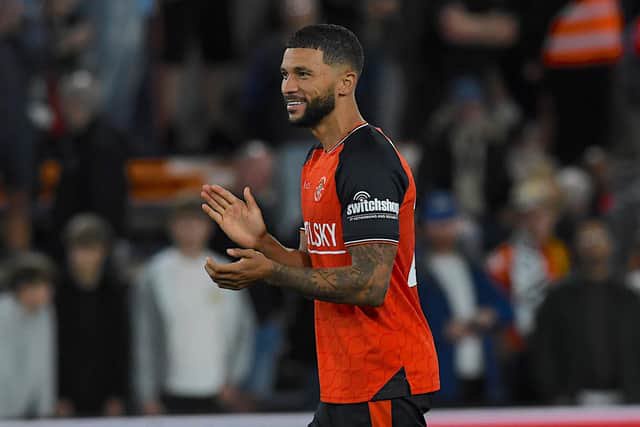 Hatters striker Nahki Wells notched his seventh of the season against Barnsley - pic: Andy Fitzsimons