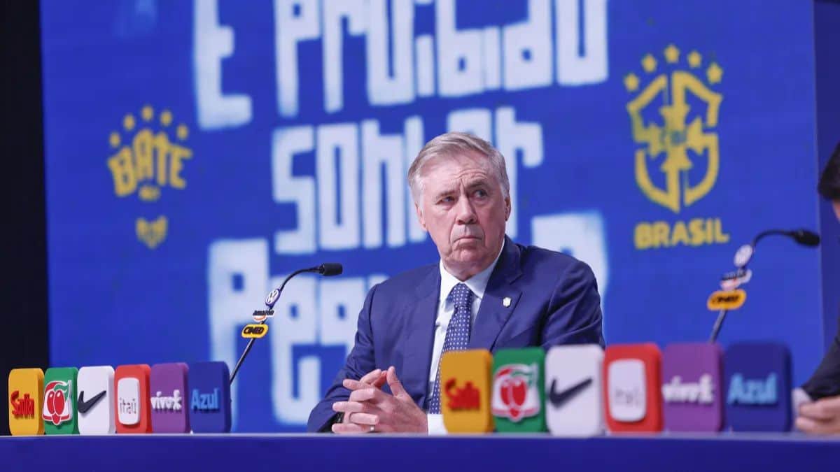 Convocação da Seleção Brasileira será anunciada por Ancelotti.