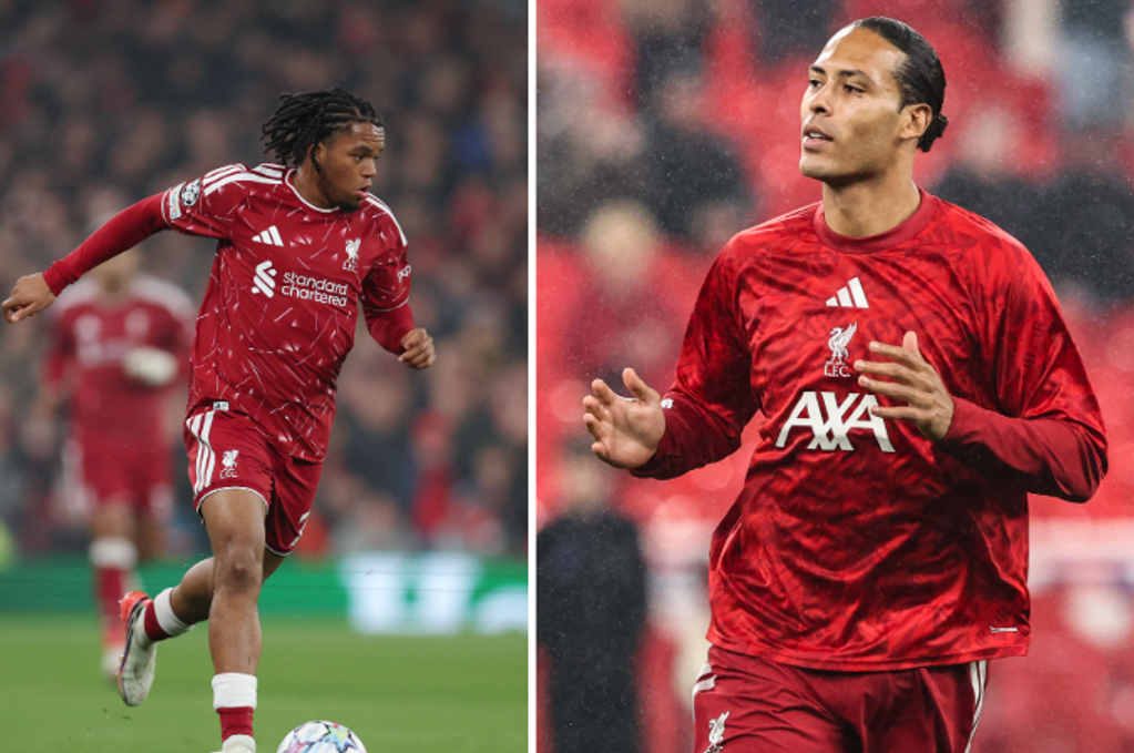 Rio Ngumoha and Virgil van Dijk.