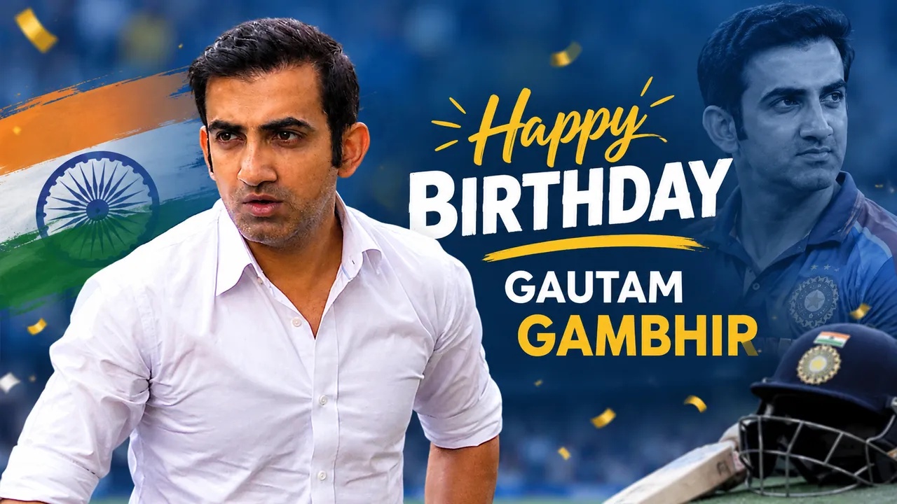 Gautam Gambhir Birthday