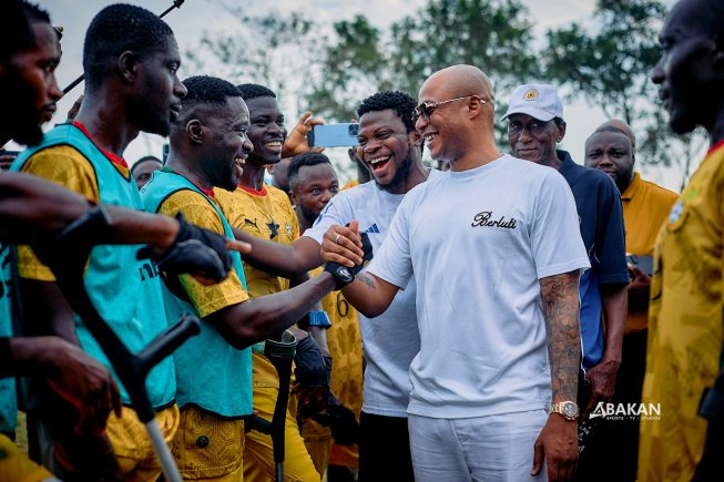 Bring us gold – Dede Ayew motivates amputee team ahead of World Cup