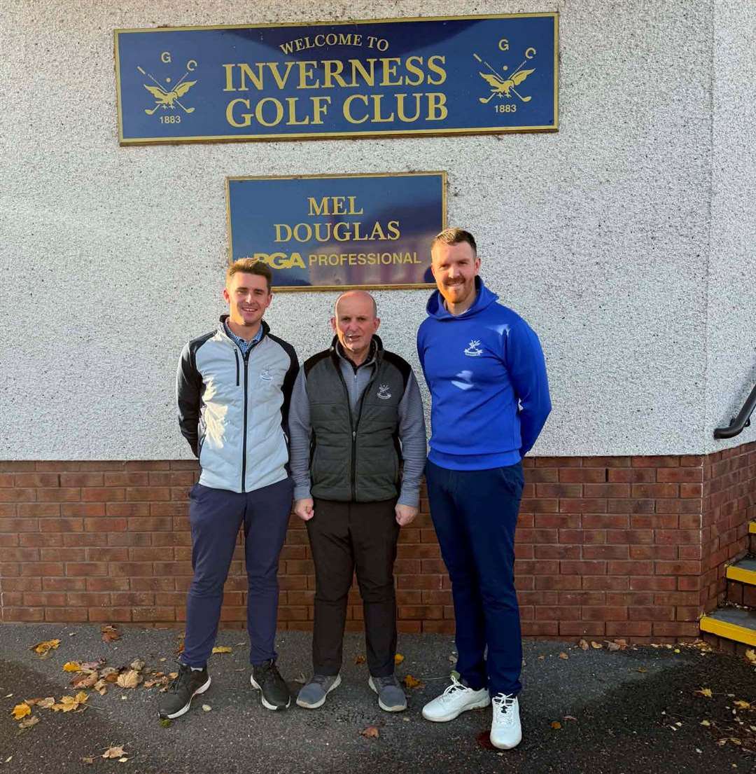 Mel Douglas is retiring as Inverness Golf Club's professional, being replaced by Ross Black and David Grindell.