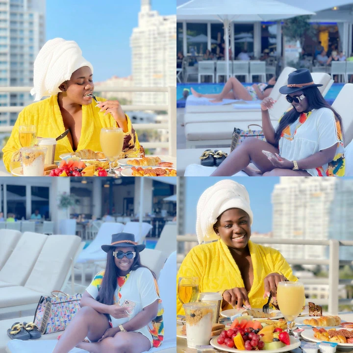 See photos from the lavish vacation Tracey Boakye is having in Miami