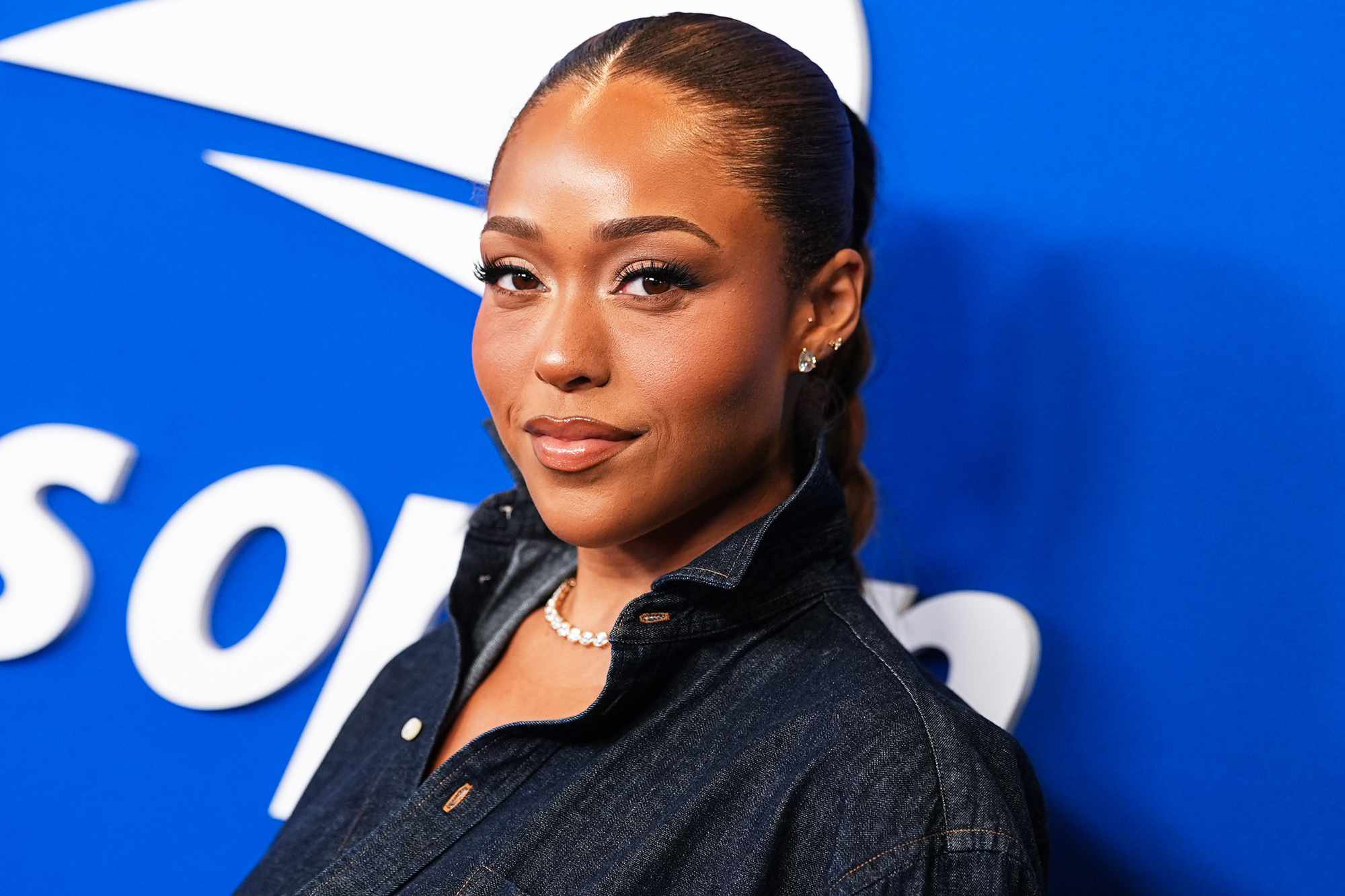Jordyn Woods attends the US Open on Sept. 13.Credit: John Nacion/Getty