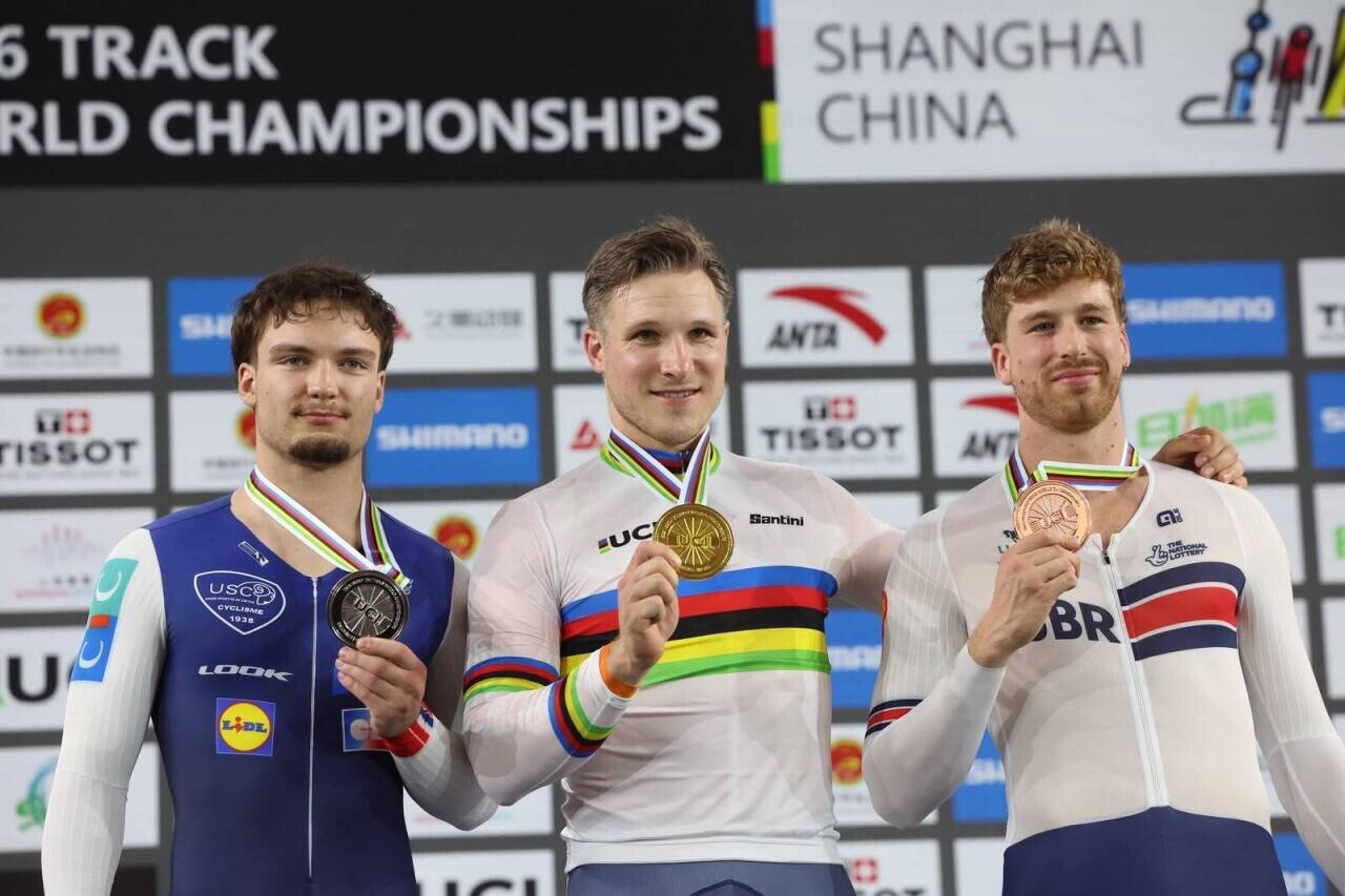 Etienne Oliviéro, championnat du monde de cyclisme sur piste, 2026, Shangai.