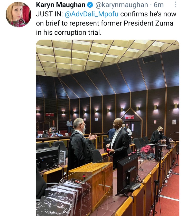 Breaking: Advocate Dali Mpofu Is set To Represent Zuma in ...