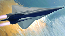 Conceptual rendering of SR-72 hypersonic aircraft. (Image source: Lockheed Martin)