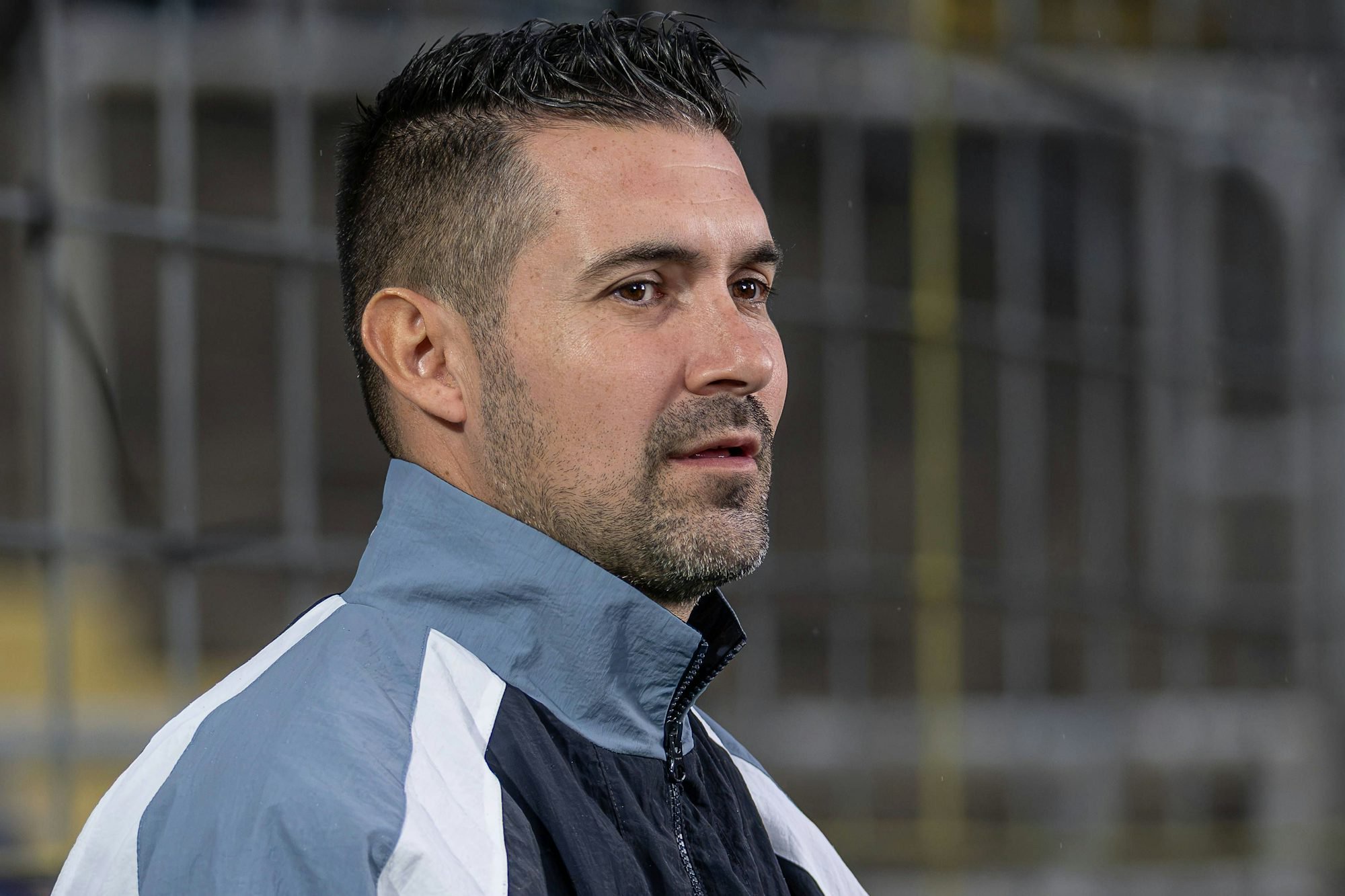 Erfolgreiche Halbzeit-Ansprache: 1860-Trainer Alper Kayabunar.