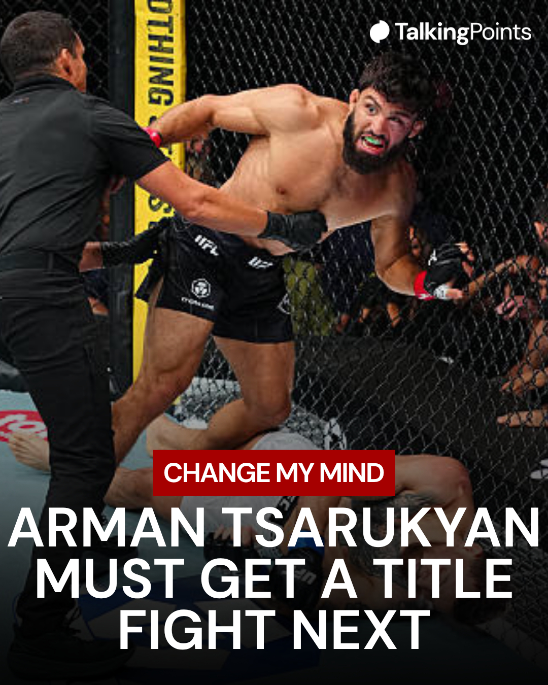 Arman Tsarukyan Talking Points graphic