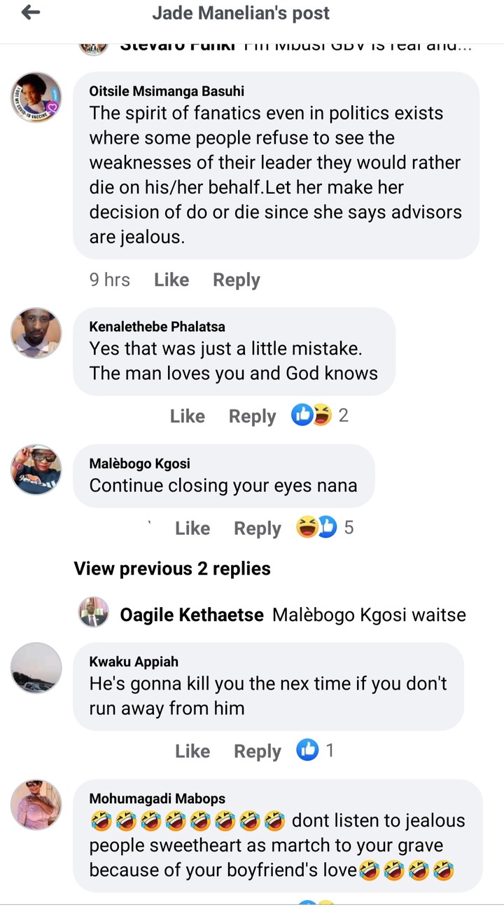 People saying my man is abusive are jealous, He was drunk and made a mistake - Lady claims (Photos)